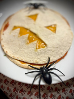 Una foto de Quesadilla de carne para Halloween