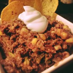 A picture of Black Bean & Corn Salsa.