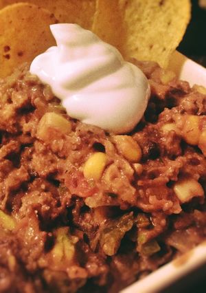 A picture of Black Bean & Corn Salsa.