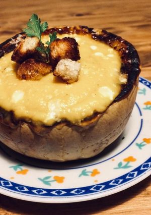 Una foto de Sopa Crema de Calabaza