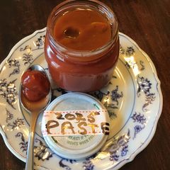 A picture of California Farm Organic Tomato Paste.