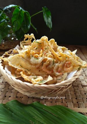 Foto resep Peyek Udang Daun Kunyit (1226)