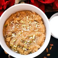 A picture of Dahi Ka Halwa.
