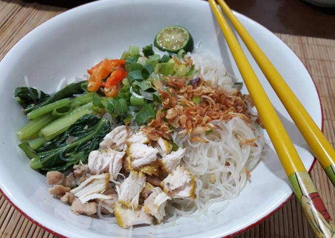 Bihun Ayam Rebus simple #BikinRamadhanBerkesan#