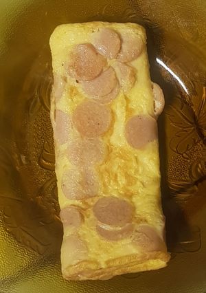 Foto resep Omlet gulung sosis