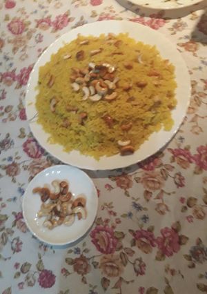 صورة لوصفة طريقة عمل ارز اصفر لذييذ