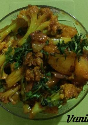 A picture of Aloo gobi.