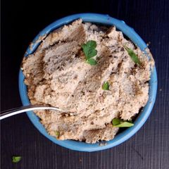 A picture of Mushroom walnut pâté (vegan).