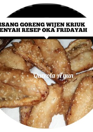 Foto resep Pisang Goreng Wijen Kriuk Renyah Resep Oka Fridayah