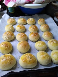 Φωτογραφία της συνταγής Ψωμάκια για mini burger! Σίγουρη επιτυχία