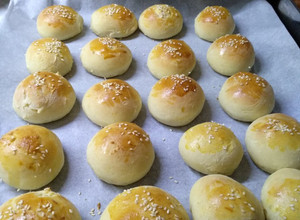 Φωτογραφία της συνταγής Ψωμάκια για mini burger! Σίγουρη επιτυχία