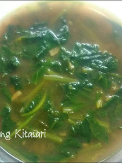Foto resep Sayur sawi kuah soto
