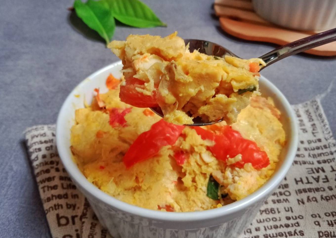 Pepes Tempe Ayam Kemangi (Tanpa Bungkus Daun)