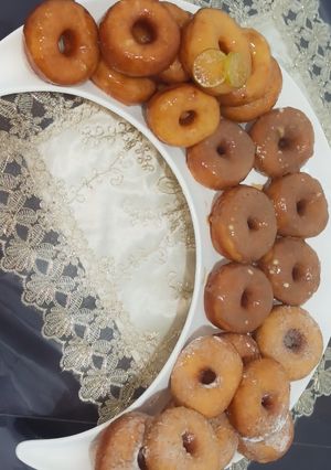 صورة لوصفة دونات البطاطا