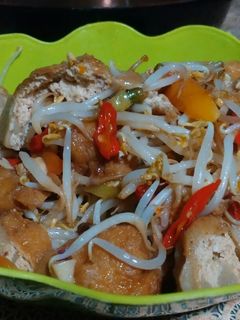 Foto resep Tumis Tauge vs Tahu Baso #ResepKeempatku