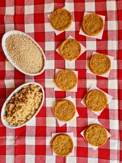 Una foto de Galletas de quinoa (saladas, nutritivas y mega fáciles) Lu