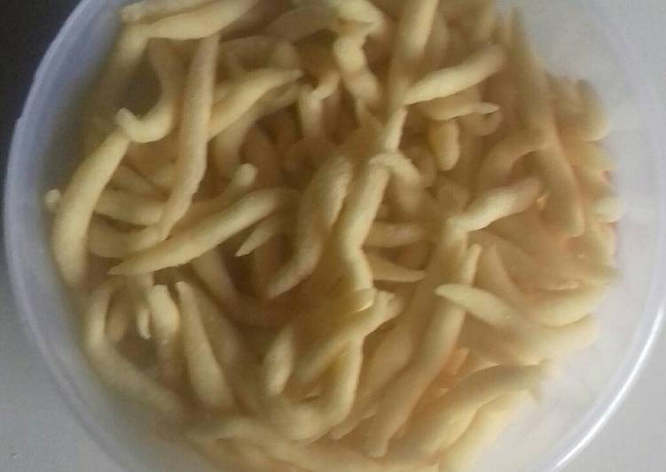 Cara Bikin Stik gabus keju Sederhana Dan Enak