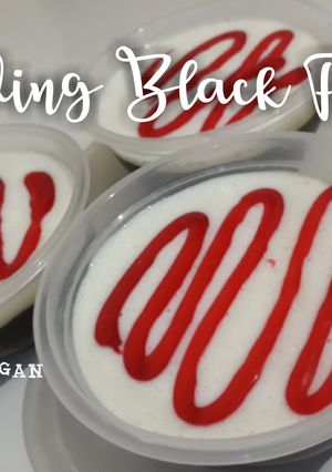 Foto resep 🍓 Puding Balck Fores 🍓