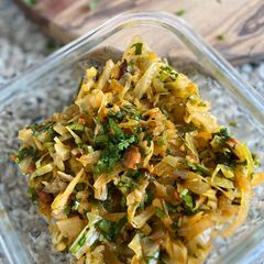 A picture of Cabbage bhorta.