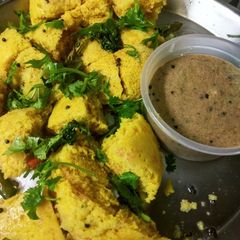 A picture of Instant Dhokla.