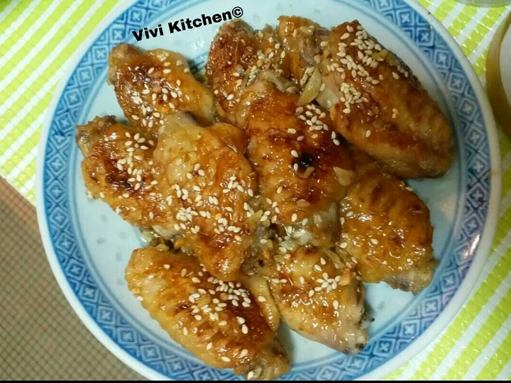 Cara Gampang Membuat Resep Sayap ayam panggang madu yang Sempurna Anti Ribet, Mantap