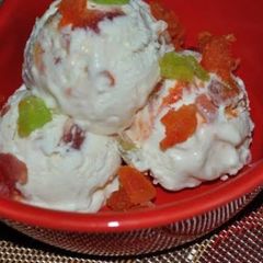 Tutti frutti ice cream A picture of Tutti frutti ice cream.