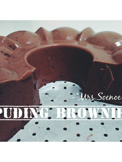 Foto resep Puding Brownies
