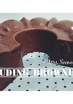 Foto resep Puding Brownies
