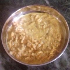 A picture of Sev doodblh bhaaji.