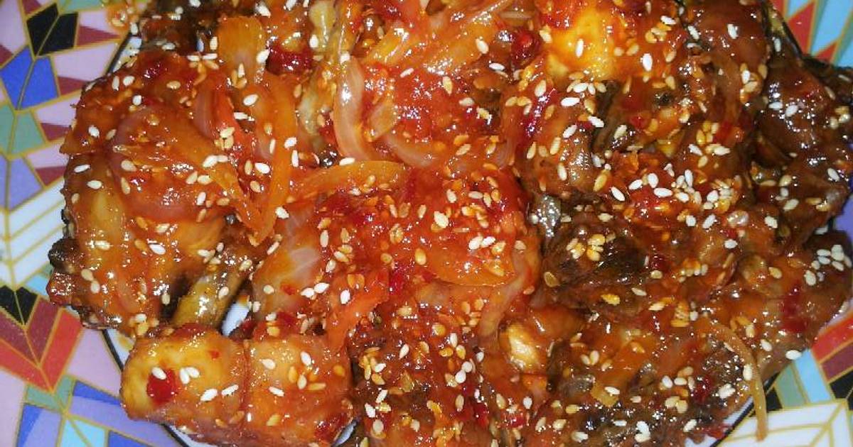 143 resep ayam goreng saus wijen enak dan sederhana - Cookpad