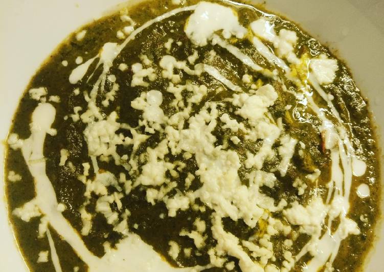 Simple Way to Make Speedy Recipe- key ingredient Spinach(Palak paneer)..it is rich in iron