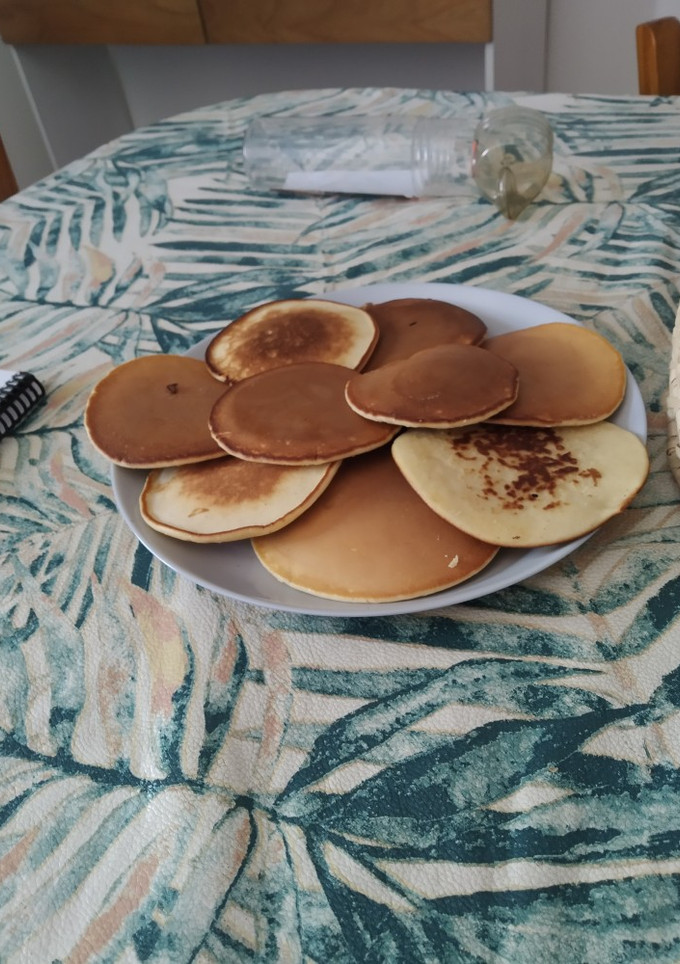 Una foto de Hotcakes de vainilla y canela