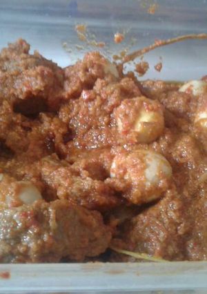 Foto resep Sambel goreng daging dan telor puyuh