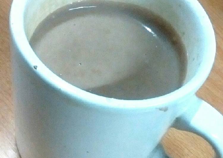 Chocolate caliente nutritivo