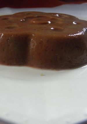 Una foto de Budín salado de remolacha