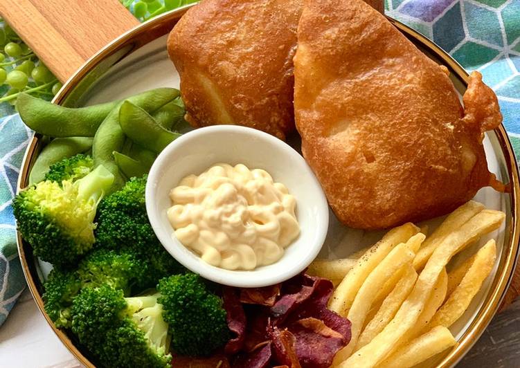 Recipe of Award-winning Crispy Fish and Chips (Using Soda Water)