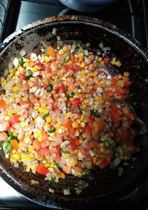 Foto resep Topping Mix Vegetable untuk Pizza