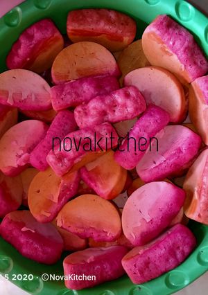 Foto resep Kue Pukis Buah Naga