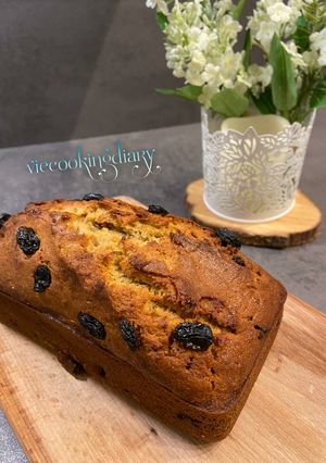 Foto resep Banana Raisin Bread