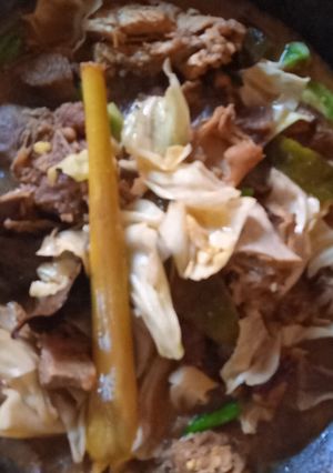Foto resep Tongseng kambing pedas tanpa santan