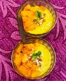 Hung Curd No Refined Sugar Mango Mousse