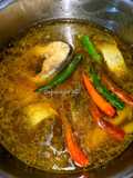 Kuah Ampap Ikan Susu Dgn Ambuyat