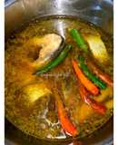 Kuah Ampap Ikan Susu Dgn Ambuyat