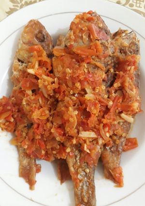 Foto resep Ikan Merah sambal Pedisssss