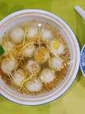 Red Bean Mochi Dumplings in Ginger Syrup