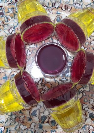 عکسی از دستور ژله میان تهی❤