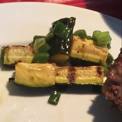 A picture of Grilled Zucchini Salad.
