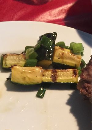 A picture of Grilled Zucchini Salad.