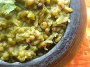A picture of rice khichdi
