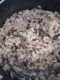 Risotto con portobello